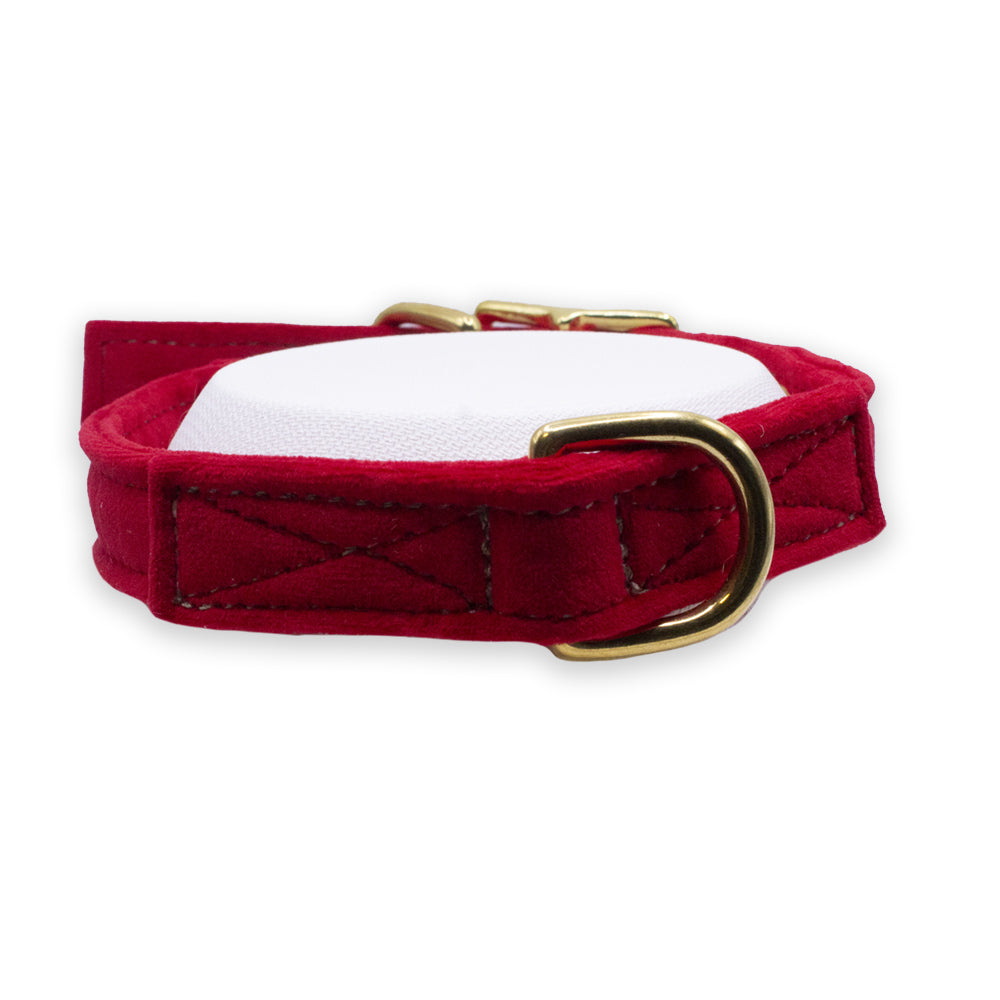 I Love New York Pet Velvet Collar