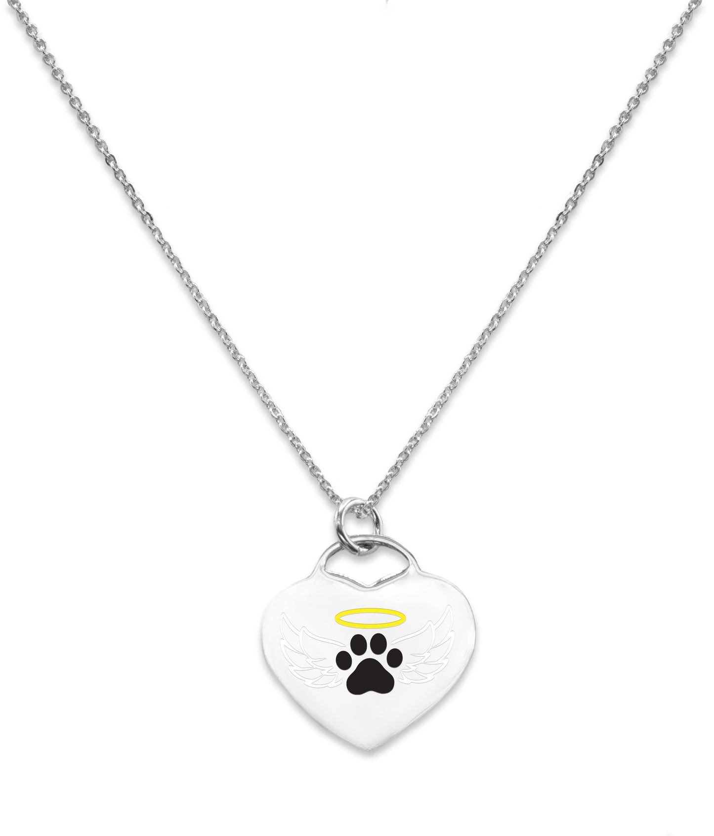 Cat Angel Paw Charm