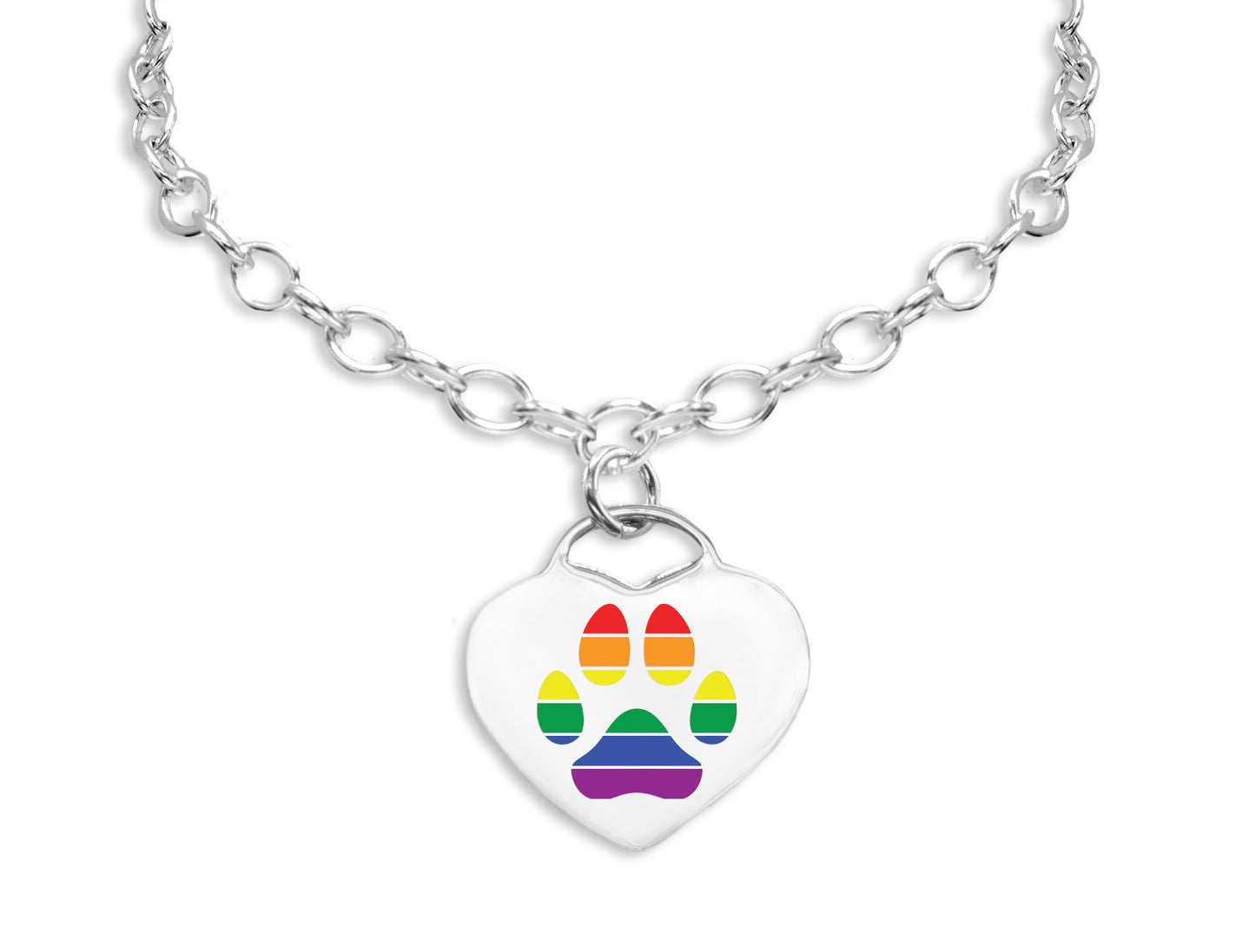 Pride Paw Charm