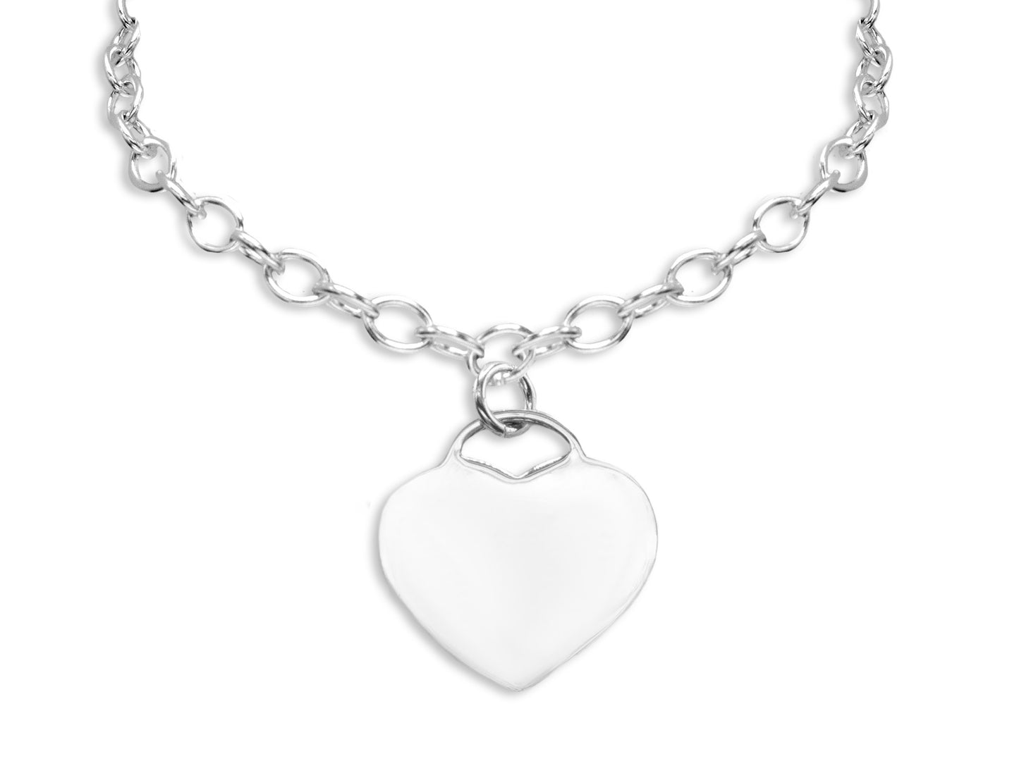 Custom Engraving Heart Charm