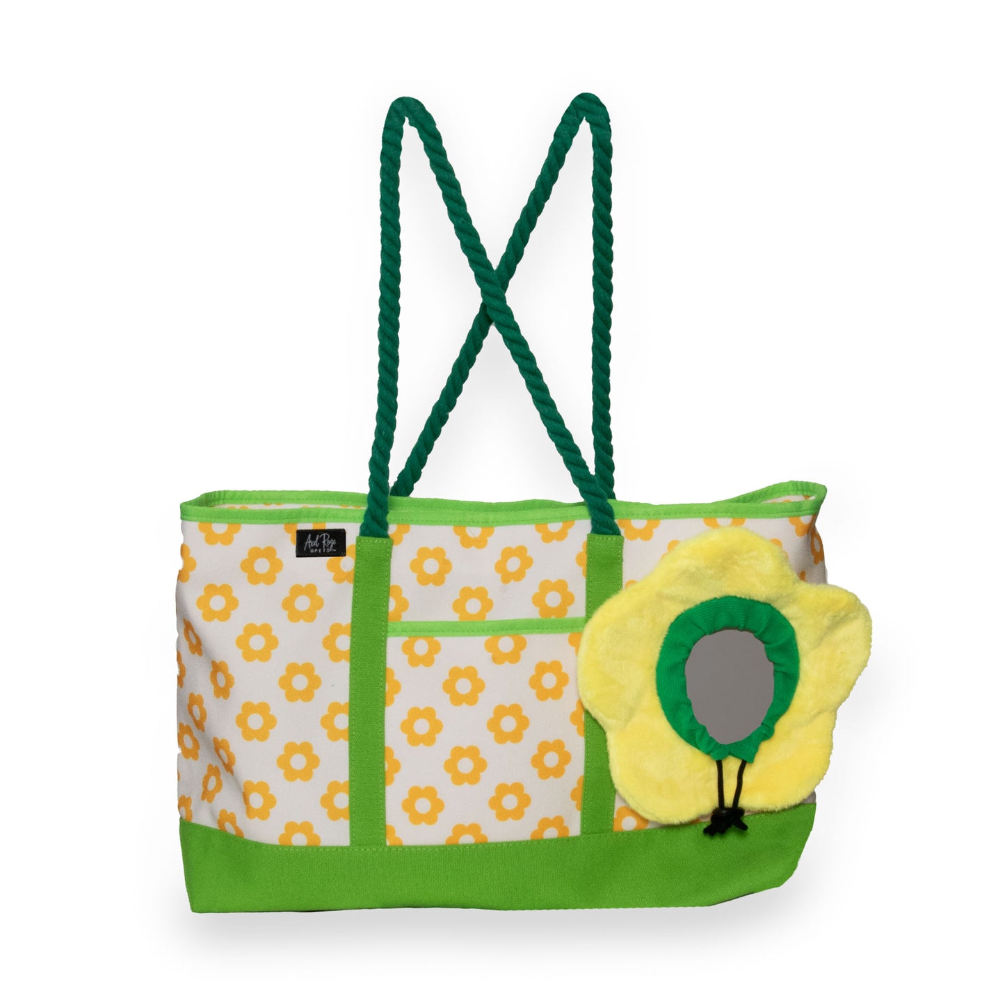 Flower Power Pet Tote Bag