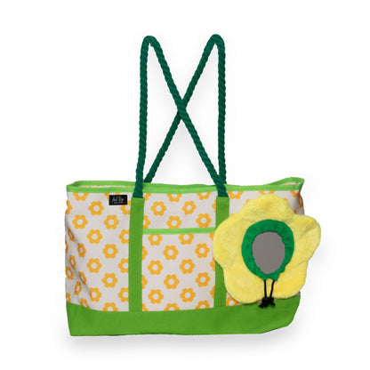 Flower Power Pet Tote Bag